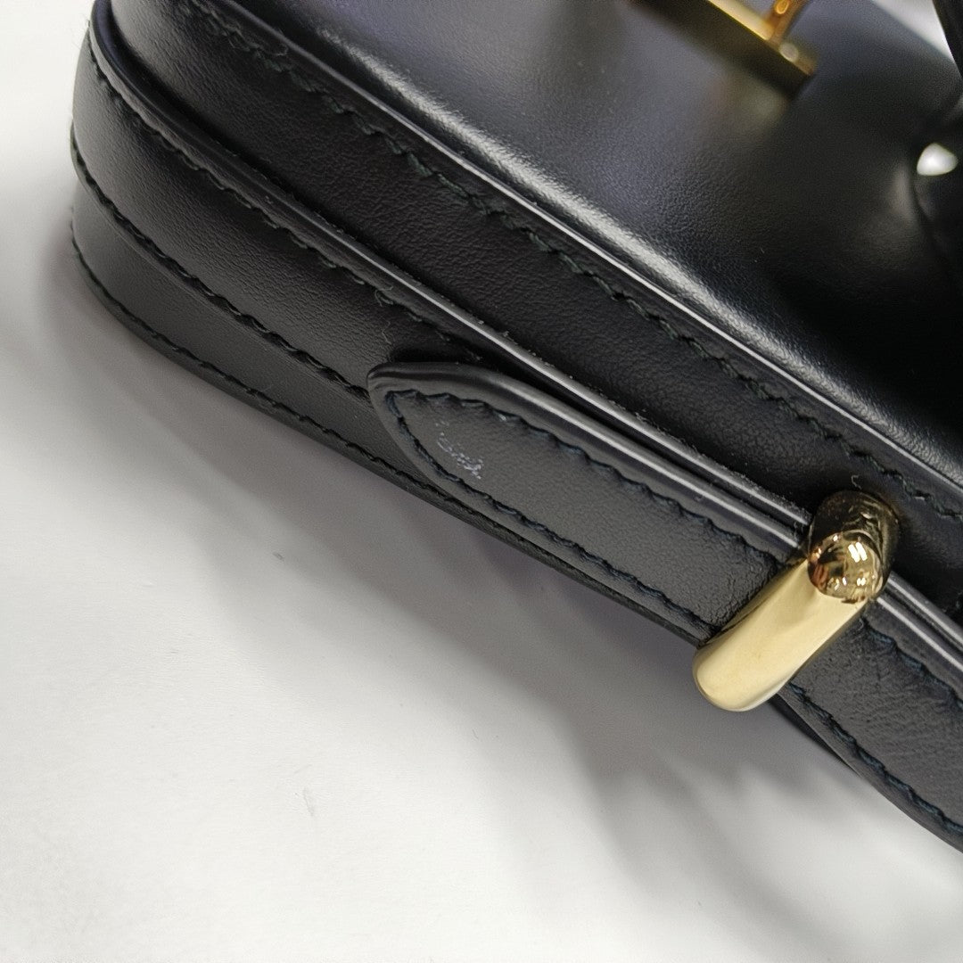 Emblème Saffiano Calfskin Black