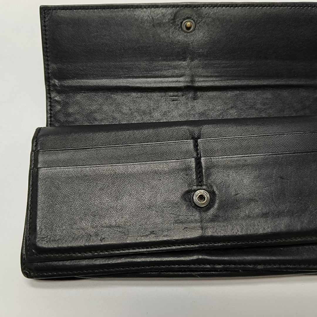 Calfskin Wallet Black