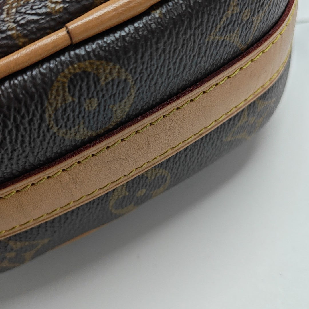 BOITE CHAPEAU PM Monogram Coated Canvas Brown