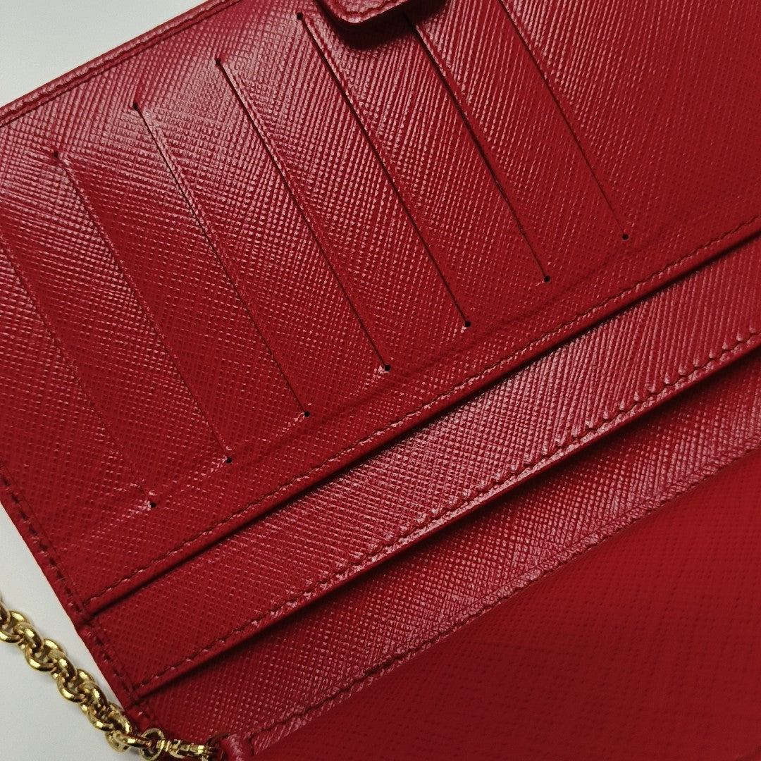 Ginny Calfskin Red