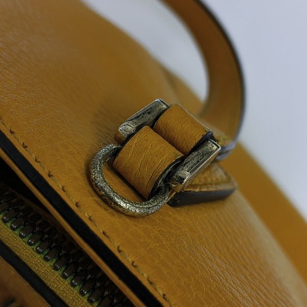 Calfskin Tote Bag Yellow