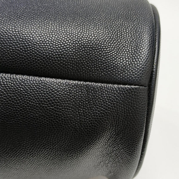 DEAUVILLE Small Grained Calfskin Black