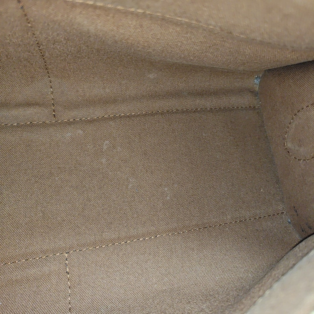 POPINCOURT Monogram Coated Canvas Brown