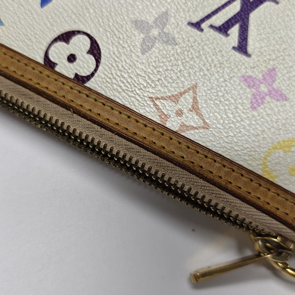 LV × TM VINTAGE MILLA Monogram Coated Canvas White