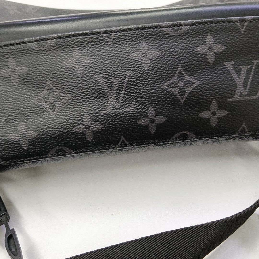 VOYAGER PM Monogram Coated Canvas Black