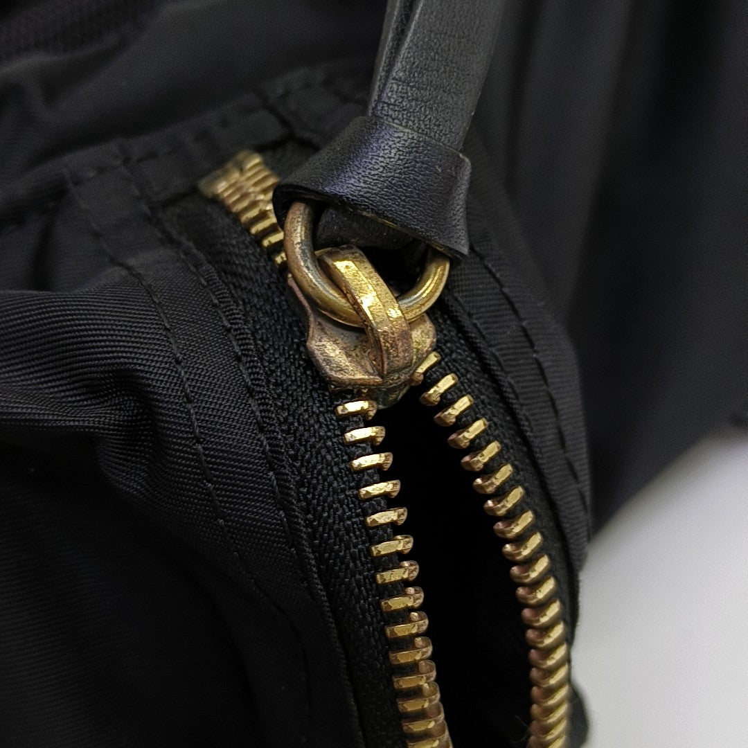 Nylon Backpack Black
