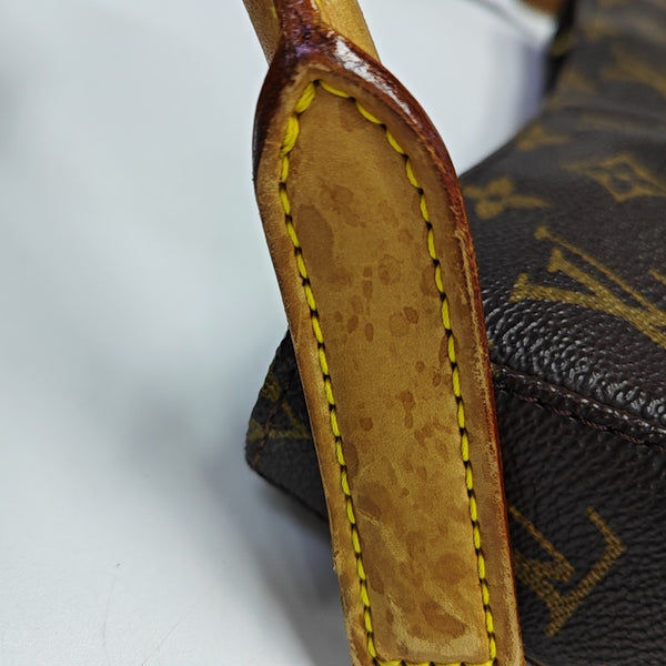 LOOPING GM Monogram Coated Canvas Brown