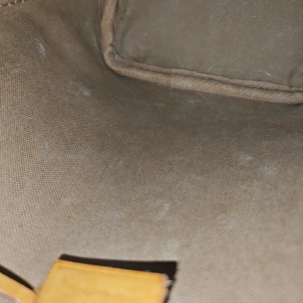 NÉONOÉ Nano Monogram Coated Canvas Brown