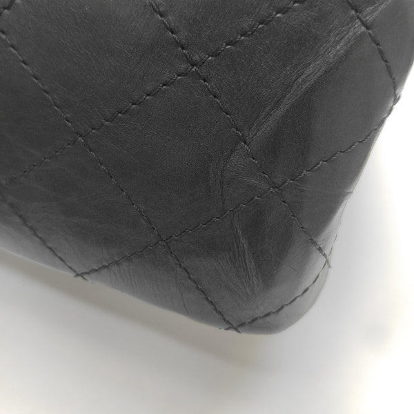 2.55 227 Quilted Calfskin Black