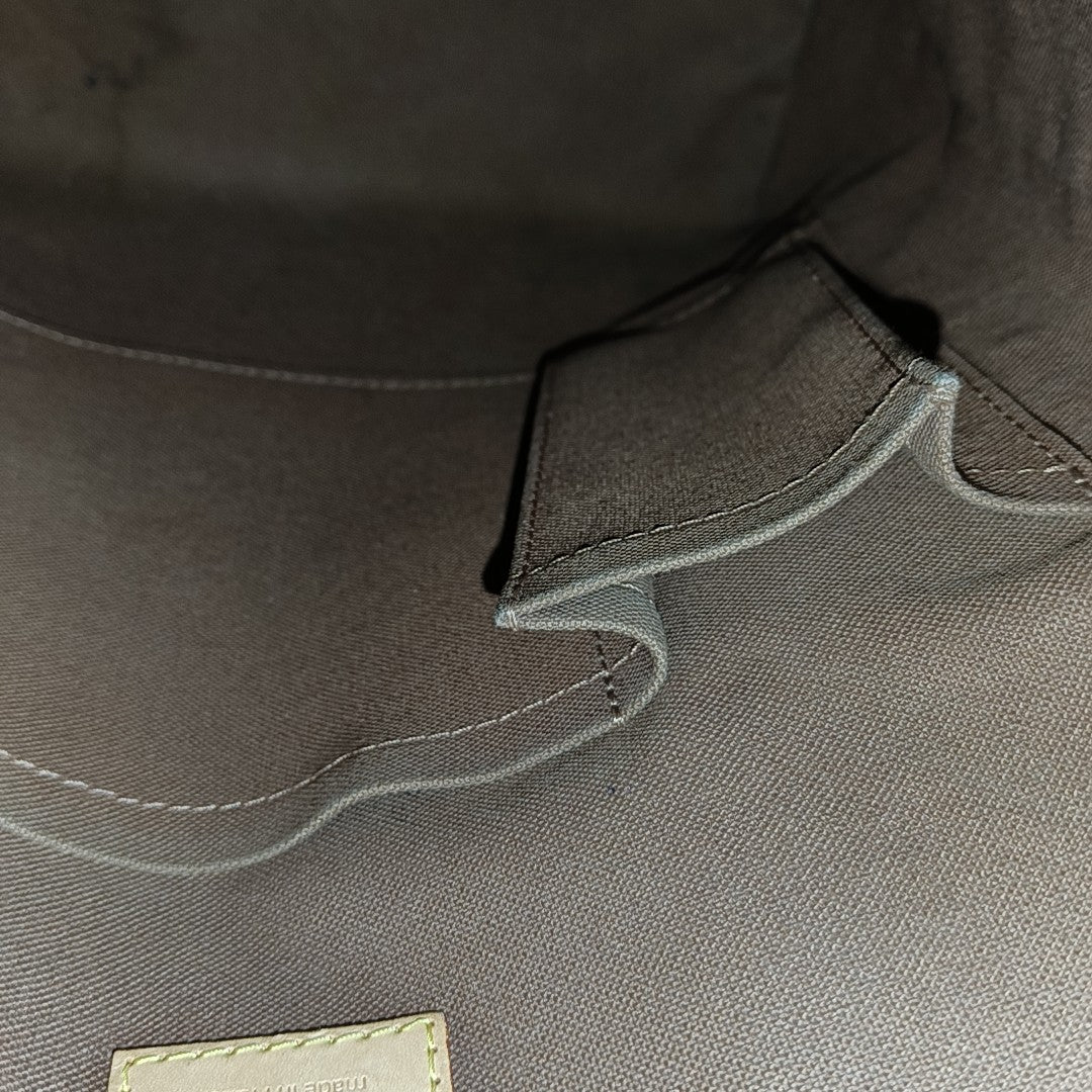 LOCKIT PM Monogram Coated Canvas Brown