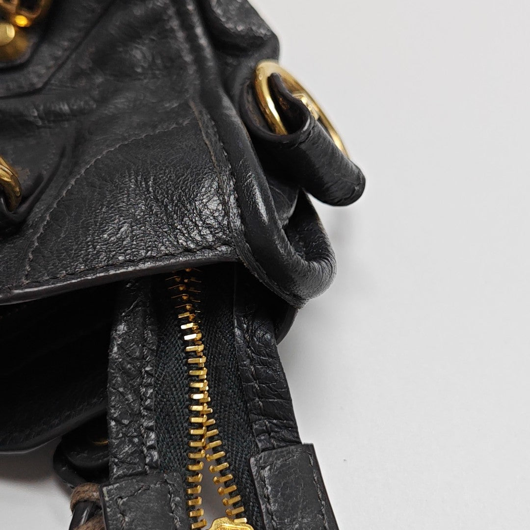 Classic City Mini Lambskin Gray