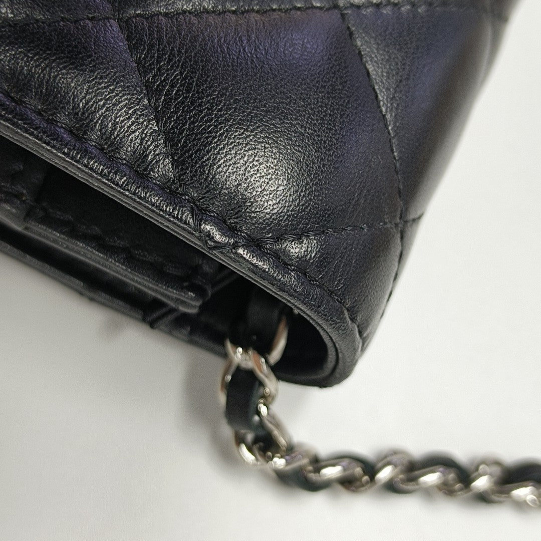 CAMBON Medium Quilted Calfskin Black