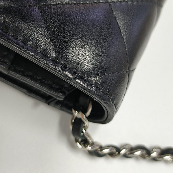 CAMBON Medium Quilted Calfskin Black