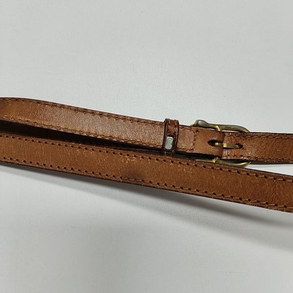 Coated Canvas Crossbody Bag Beige