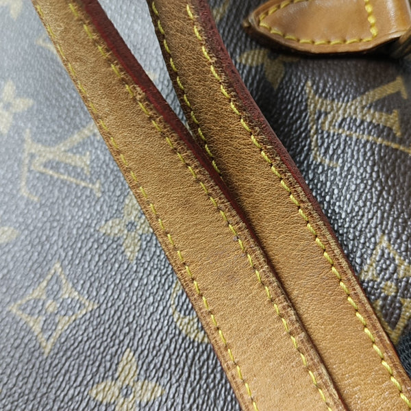 BATIGNOLLES MM Monogram Coated Canvas Brown