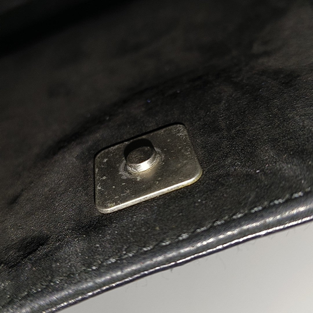 Special Material Shoulder Bag Black