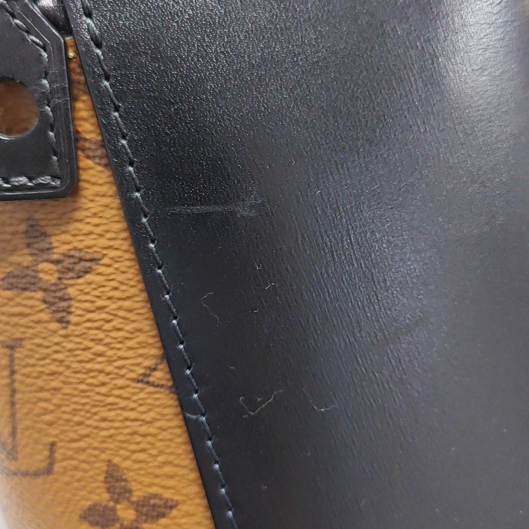 CANNES PM Monogram Coated Canvas Brown