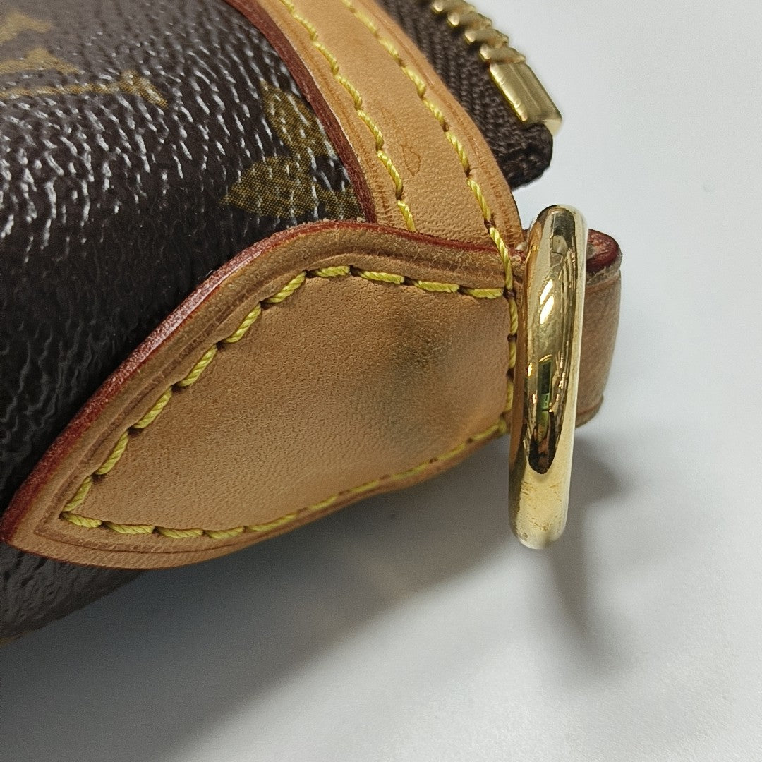 PALERMO GM Monogram Coated Canvas Brown