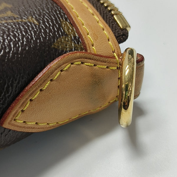 PALERMO GM Monogram Coated Canvas Brown
