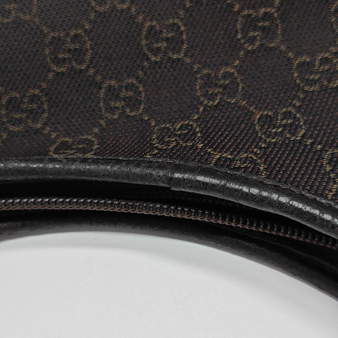 D-Ring Monogram Canvas Brown