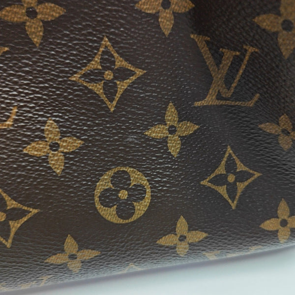 SPEEDY 25 Monogram Coated Canvas Brown