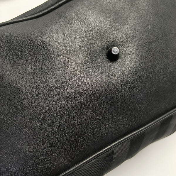 Nylon Shoulder Bag Black