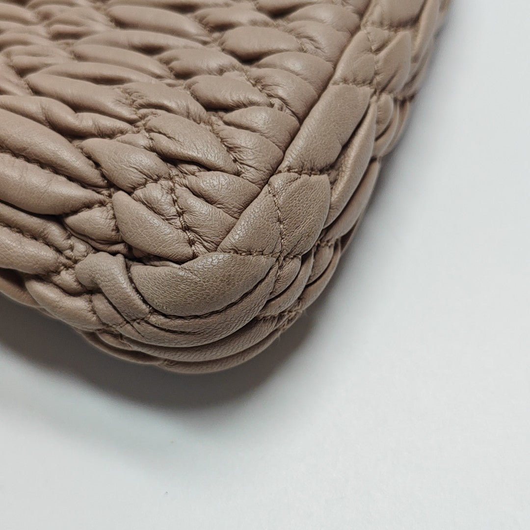 Crystal Quilted Lambskin Pink