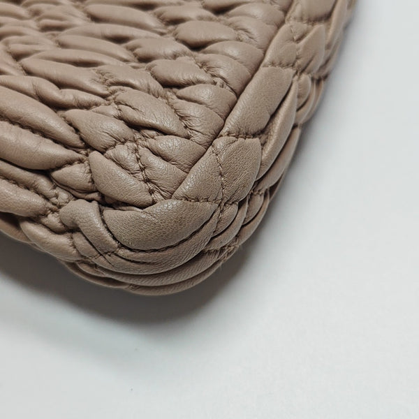 Crystal Quilted Lambskin Pink