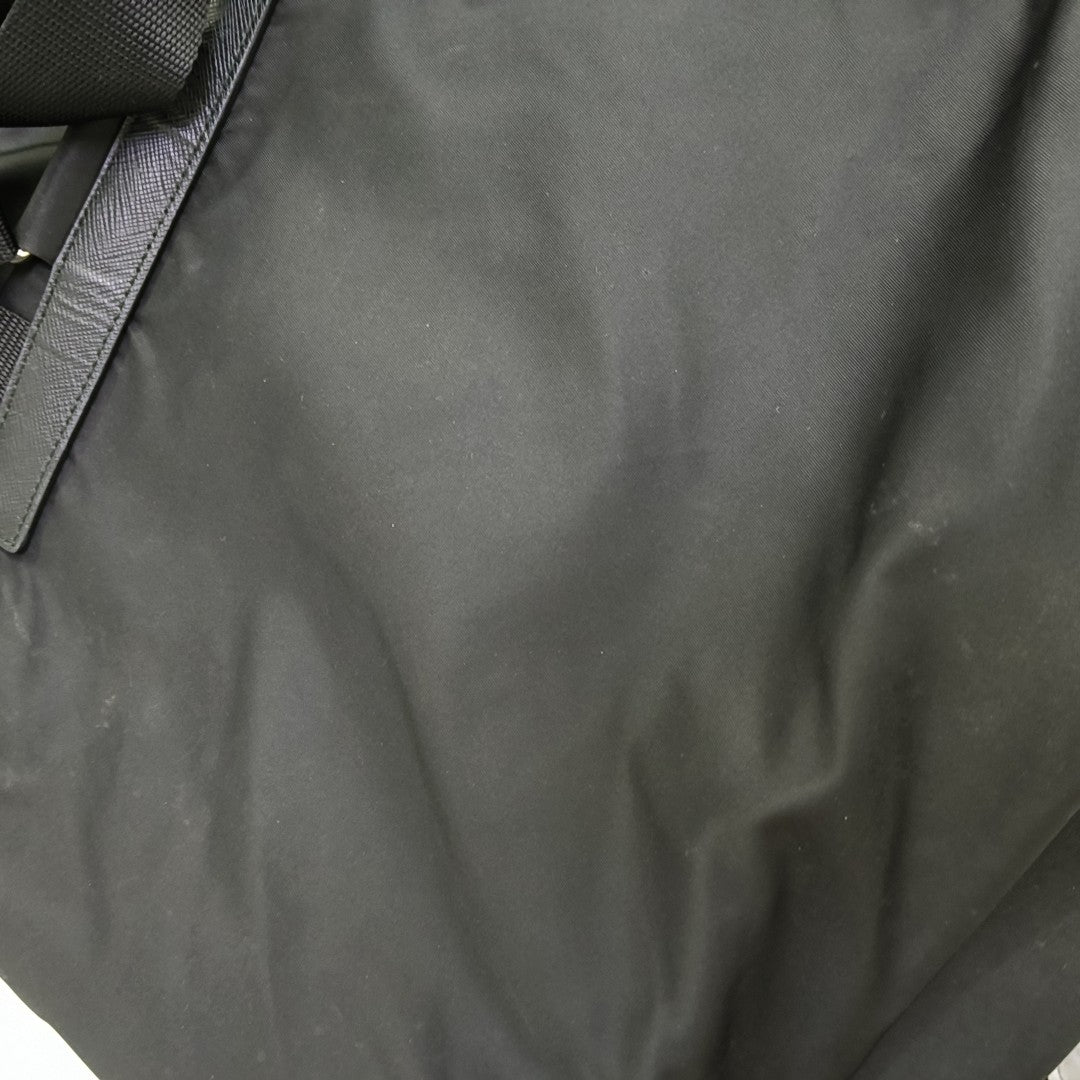 Nylon Backpack Black