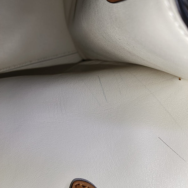 Peekaboo Large Calfskin Brown