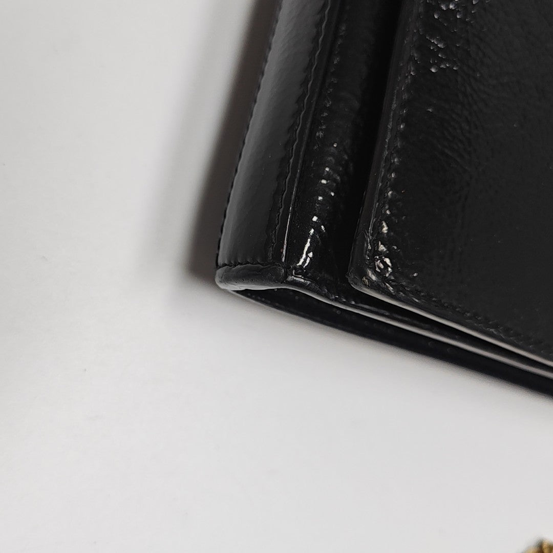 MONOGRAM Medium Calfskin Black