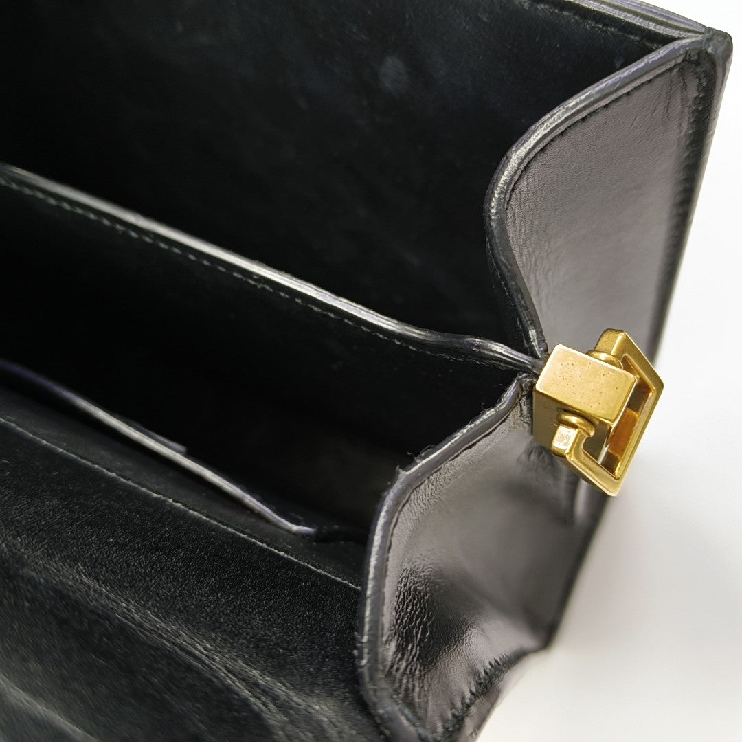 CASSANDRA Mini Calfskin Black