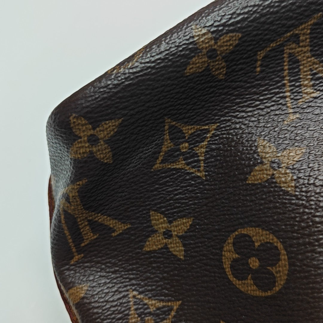 NÉONOÉ Nano Monogram Coated Canvas Brown