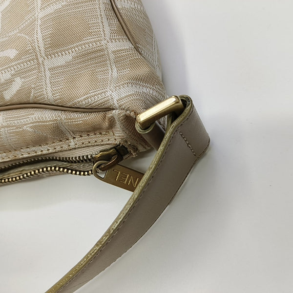 TRAVEL LINE Quilted Canvas Beige