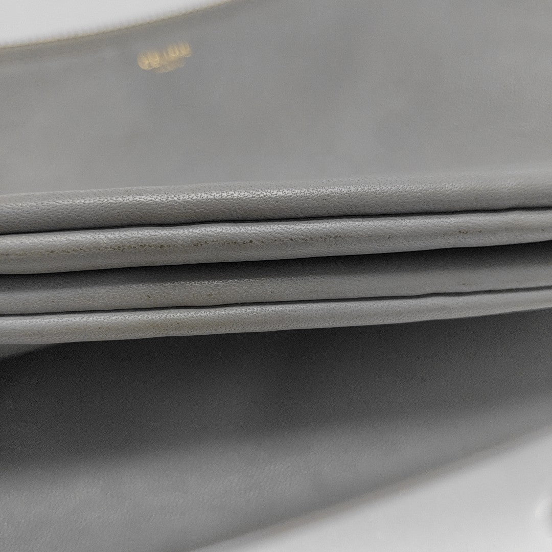 TRIO Small Lambskin Gray