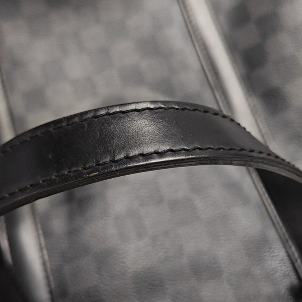 TADAO MM Damier Graphite Coated Canvas Gray