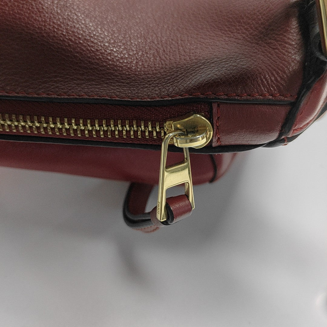 Puzzle Small Calfskin Red