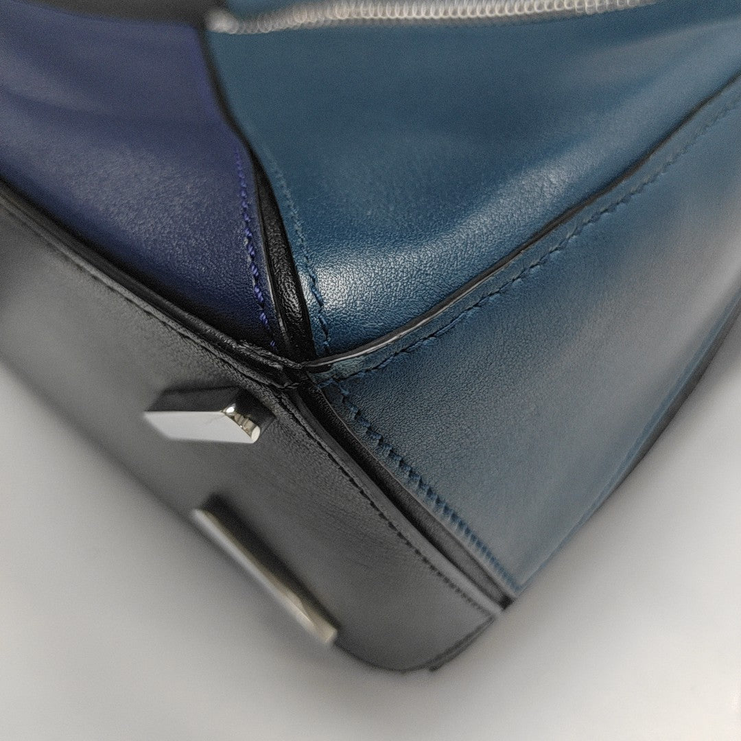 Puzzle Small Calfskin Multicolor