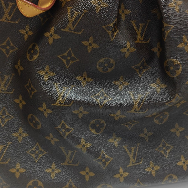 PALERMO GM Monogram Coated Canvas Brown