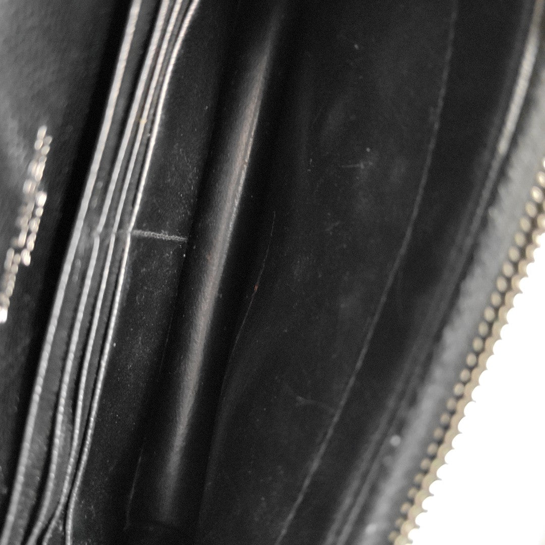 MONOGRAM WOC Chevron Calfskin Black