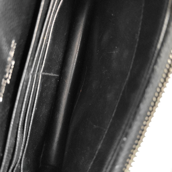 MONOGRAM WOC Chevron Calfskin Black
