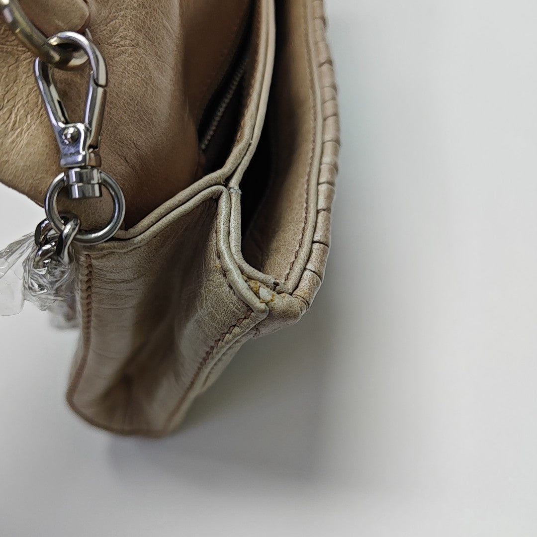 Miu Délice Quilted Lambskin Beige