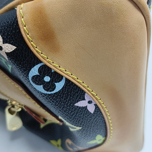 CLAUDIA Monogram Coated Canvas Black
