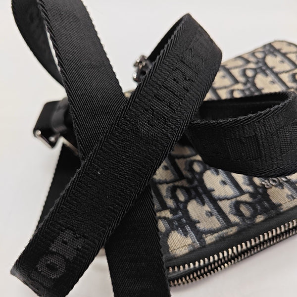 Safari Oblique Canvas Blue