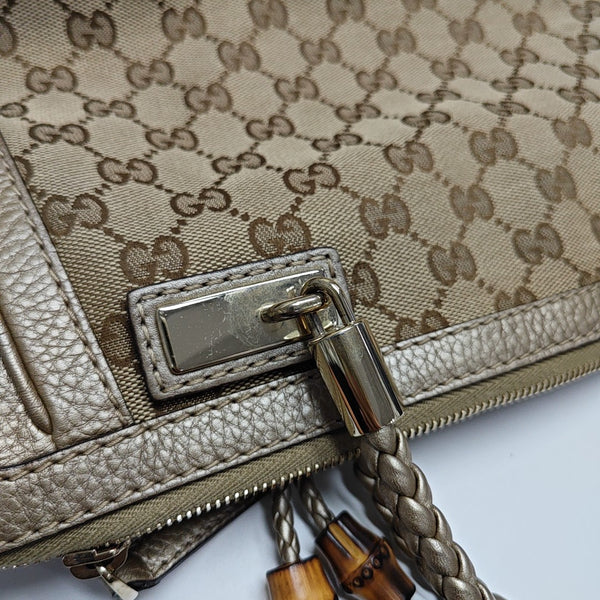 Bella Monogram Canvas Beige
