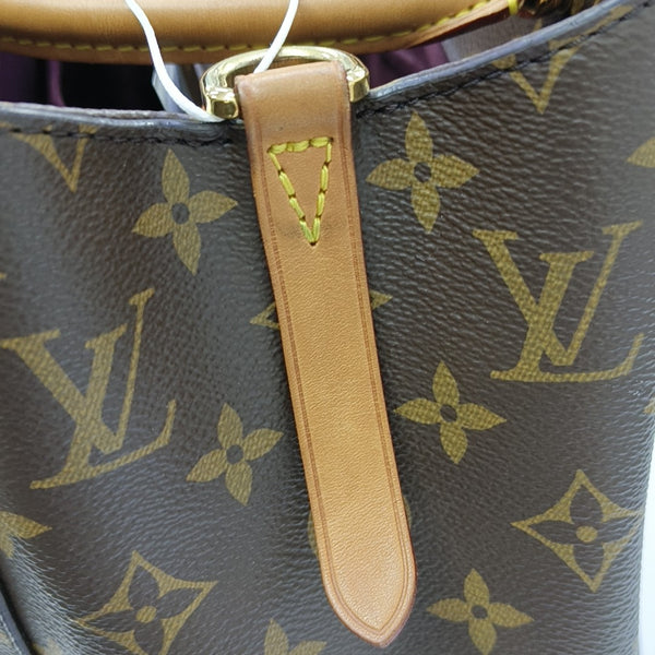 MONTAIGNE Monogram Coated Canvas Brown