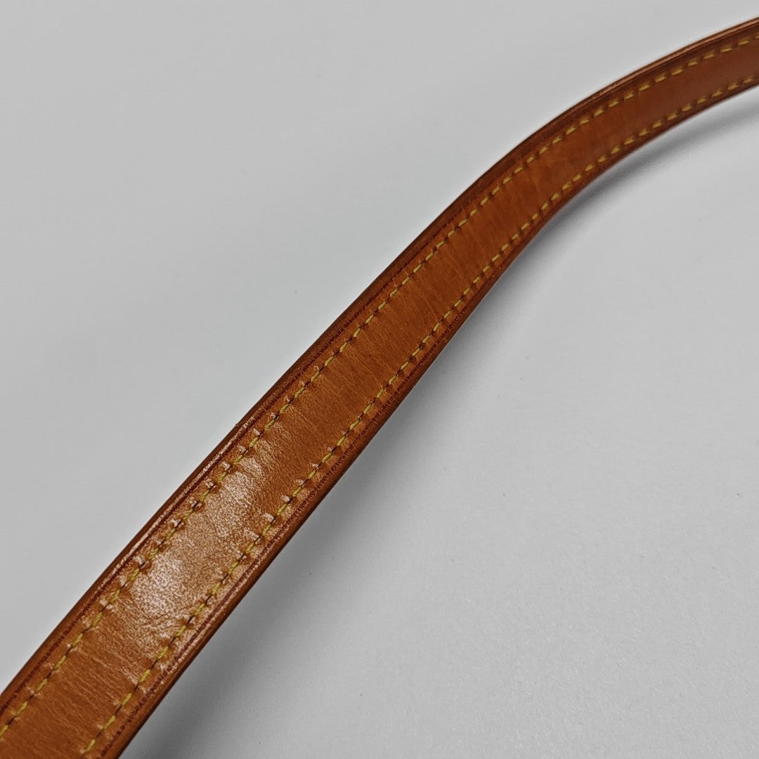 FOWLER Monogram Calfskin Gray