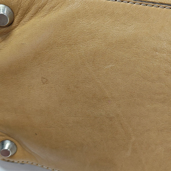 Lambskin Tote Bag Brown