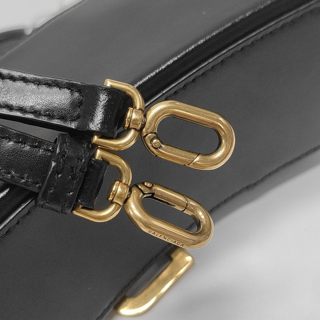 Hourglass XS Calfskin Black