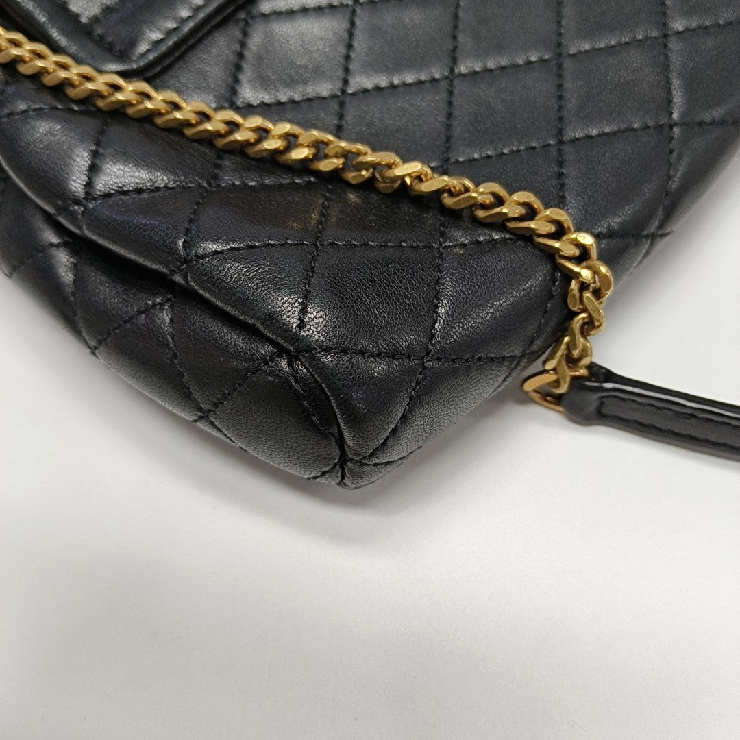 NOLITA Mini Quilted Lambskin Black